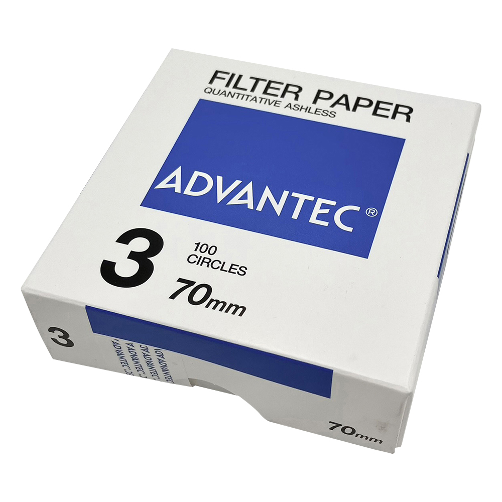 定量濾紙 No.3 100枚入 01301070