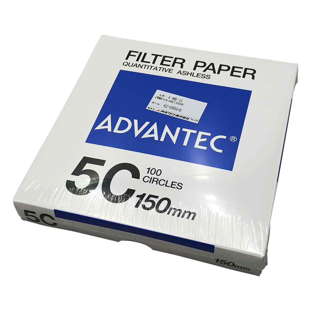 定量濾紙 No.5C 100枚入 01531150