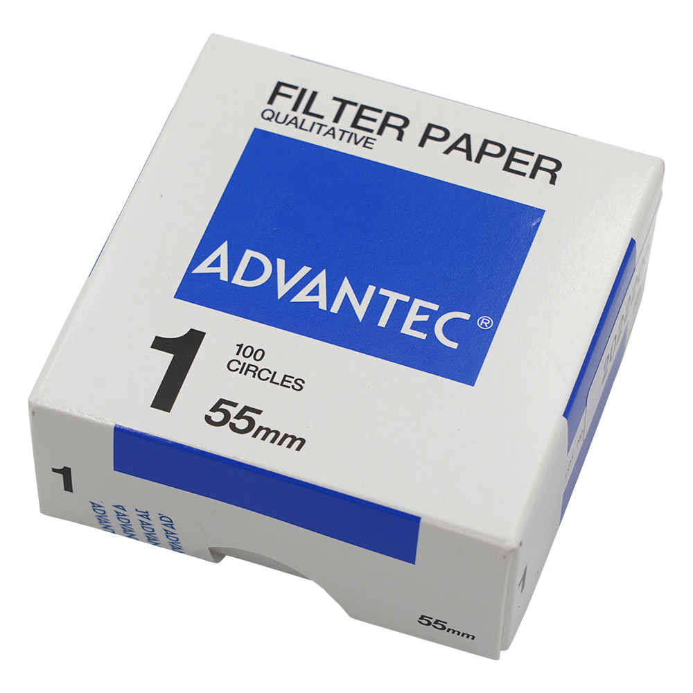 定性濾紙 No.1 100枚入 00011055