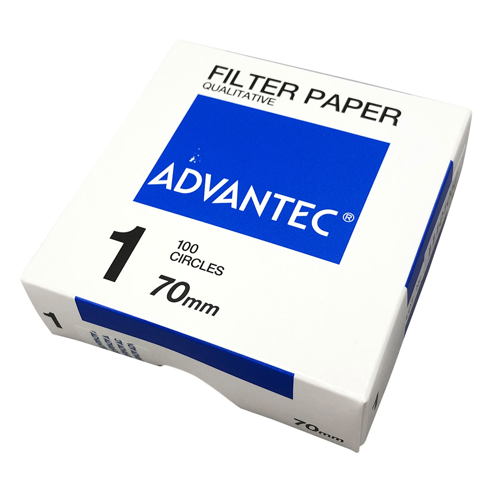 定性濾紙 No.1 100枚入 00011070