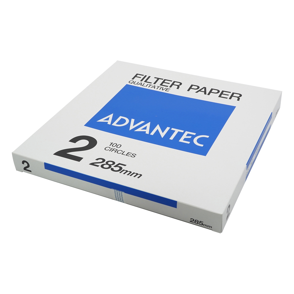 定性濾紙　No.2　Φ285　100枚入 00021285