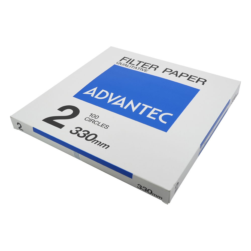 定性濾紙　No.2　Φ330　100枚入 00021330