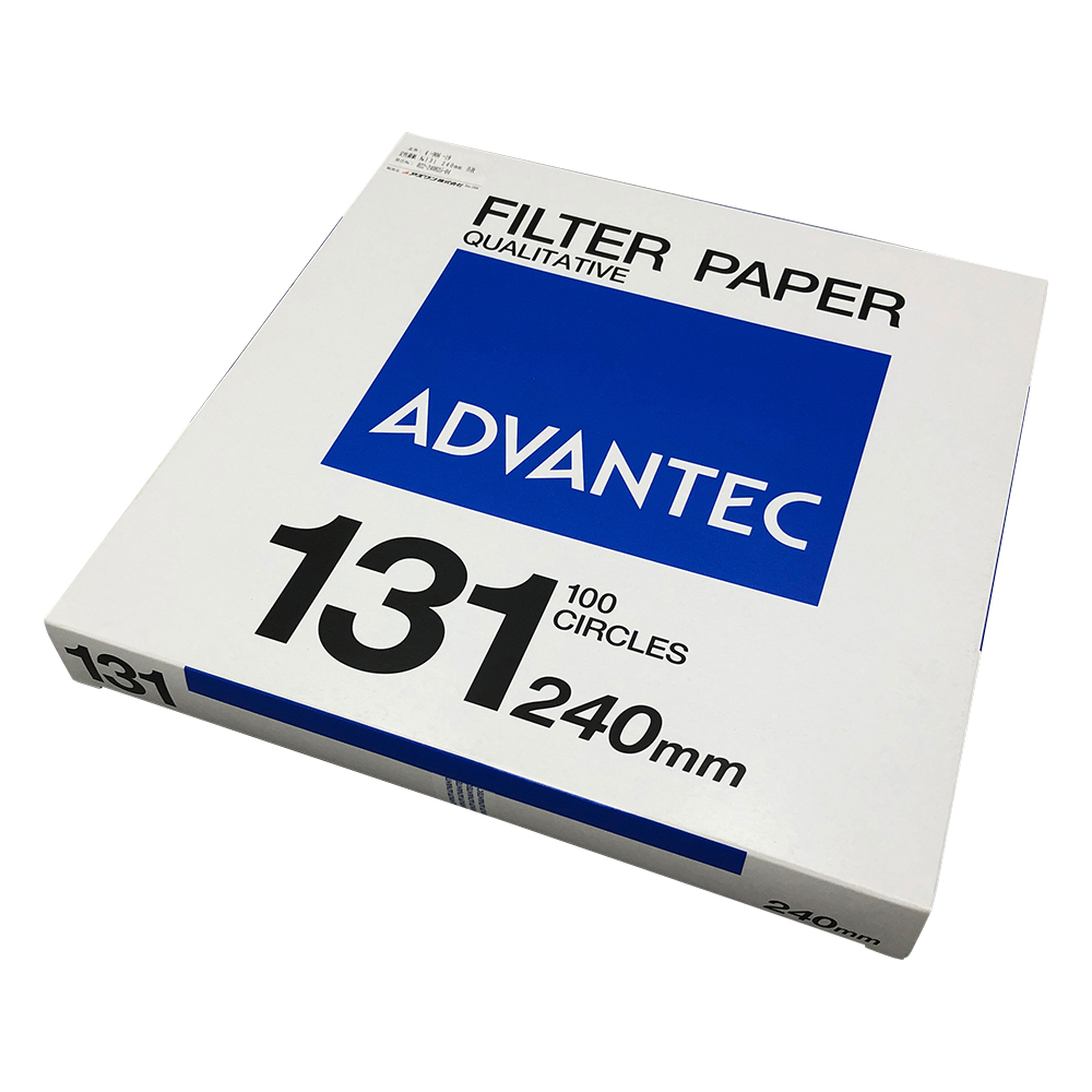定性濾紙 No.131 100枚入 00131240