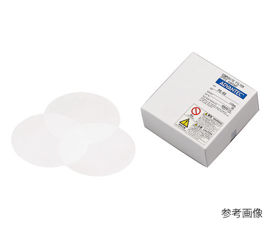 ガラス濾紙（フッ素樹脂コーティング） 100枚入 36651025