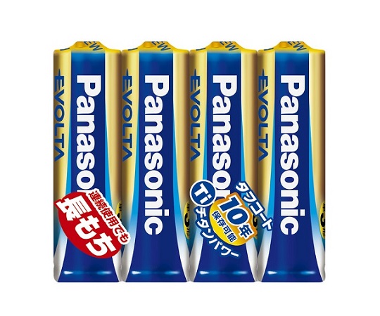 アルカリ乾電池（エボルタ） 単3形 4個入 （P）LR6EJ/4SE