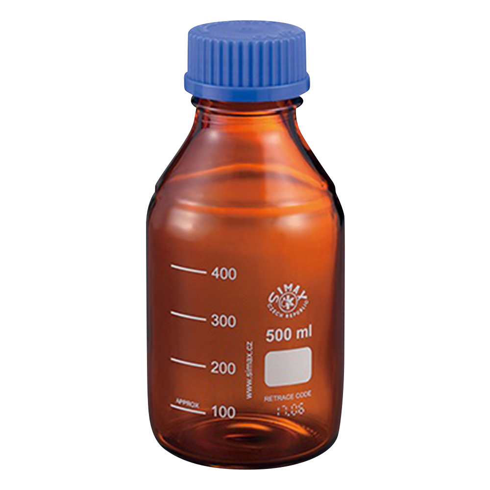 ネジ口メディウム瓶SCC 褐色 1000mL 2070 M/1000SCC
