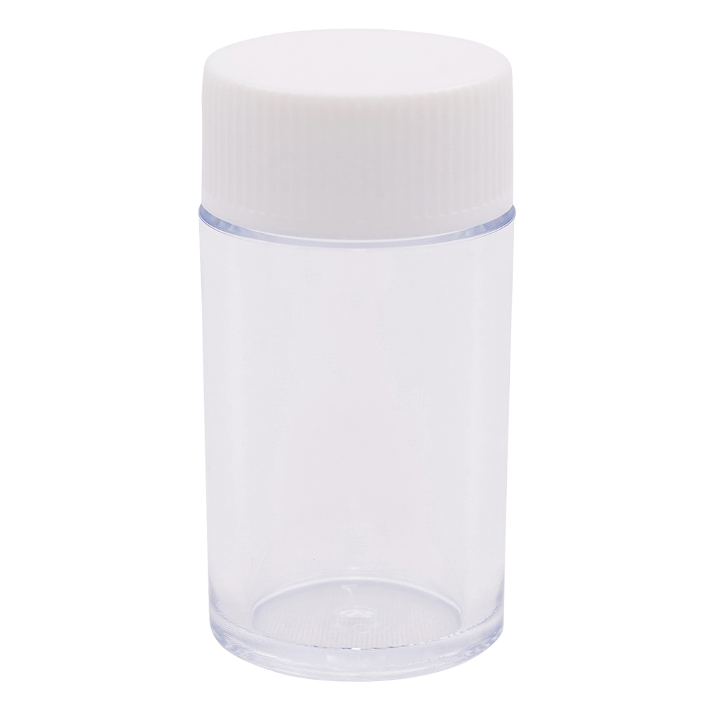 スチロールねじ瓶　No.4　20mL　100本入 0205-04