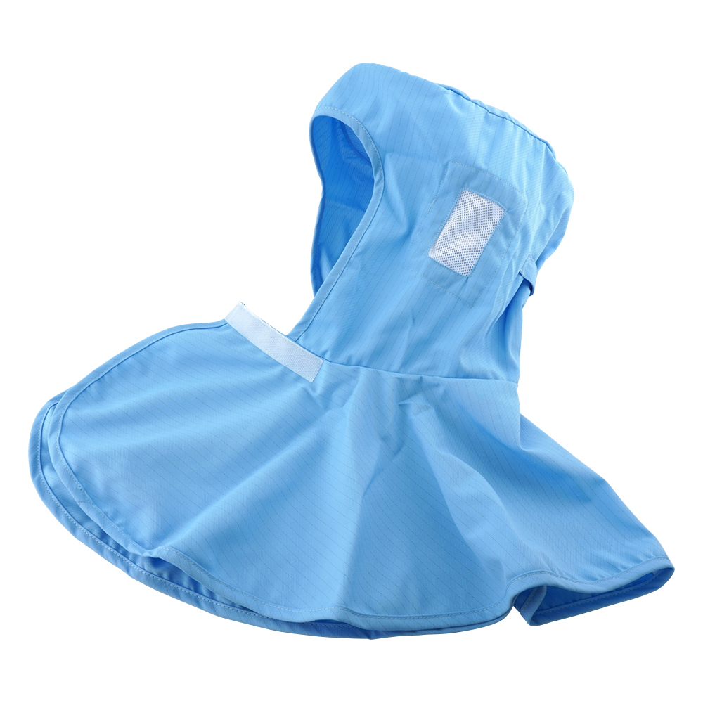 アズピュア涼感クリーンフード 青M