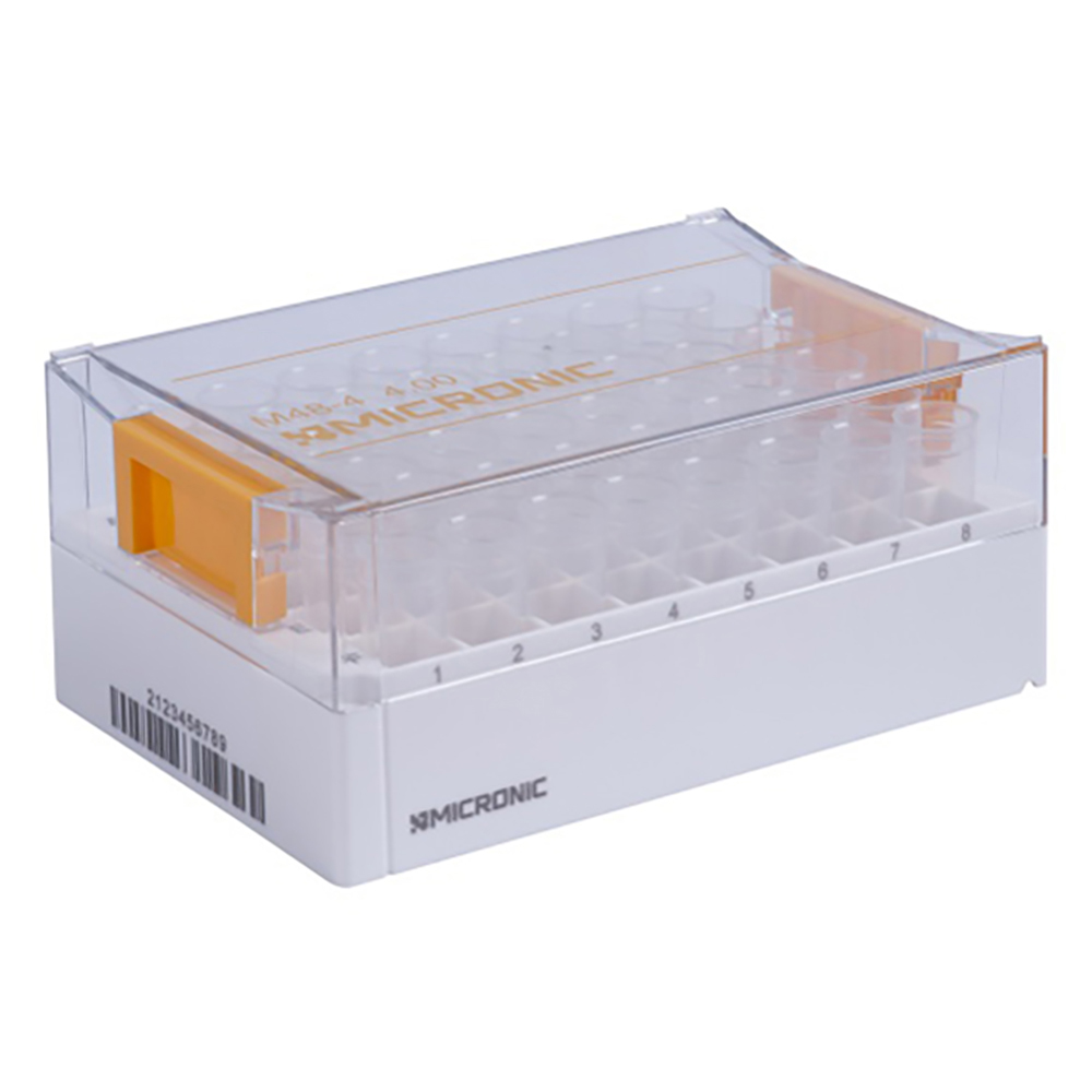 48well format用ラック Micronic48-4 high cover 1箱（10ラック入） MP51301