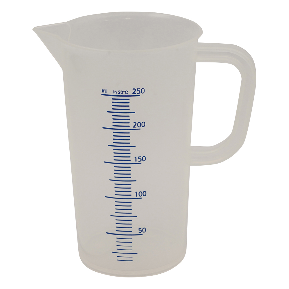 トールメジャーカップ（青目盛付き） 250mL 440081