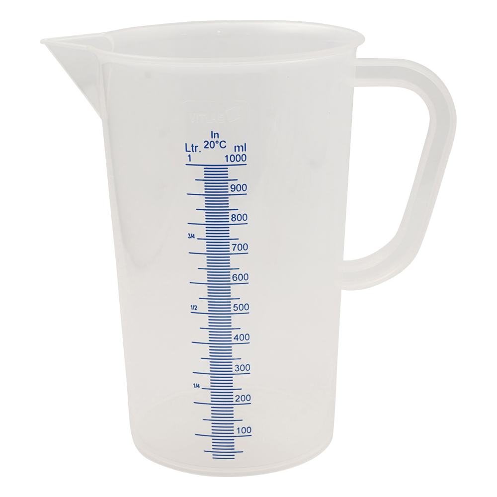 トールメジャーカップ（青目盛付き） 1000mL 442081
