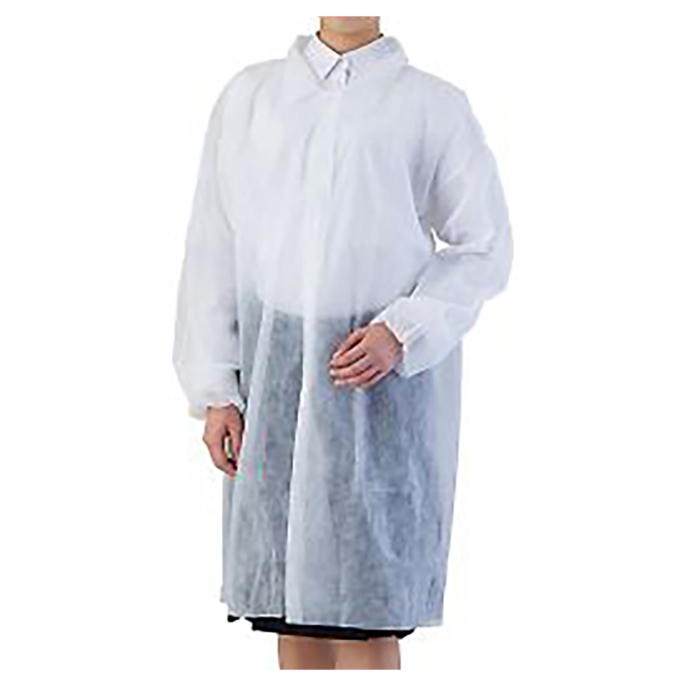 薄手ディスポガウン フリー 10枚入 4671412