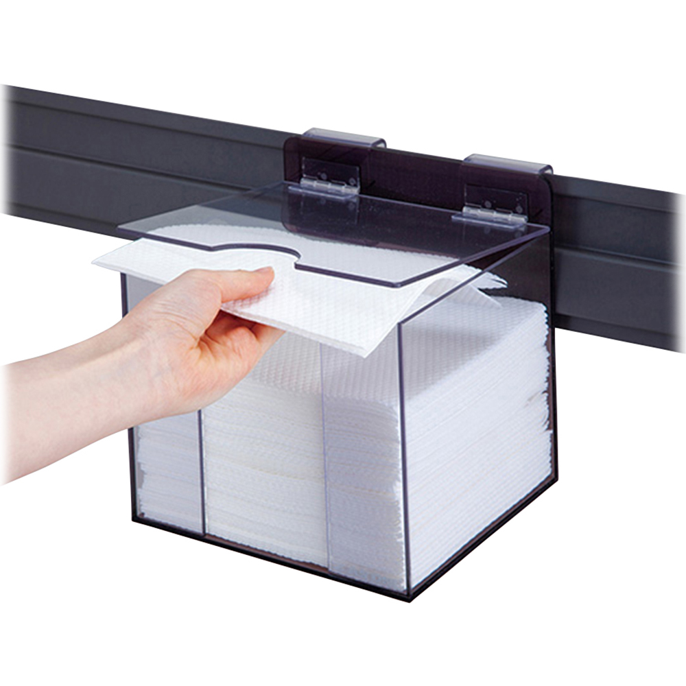 キャッチワイプ用ディスペンスケース ネジ付タイプ CW-DP1