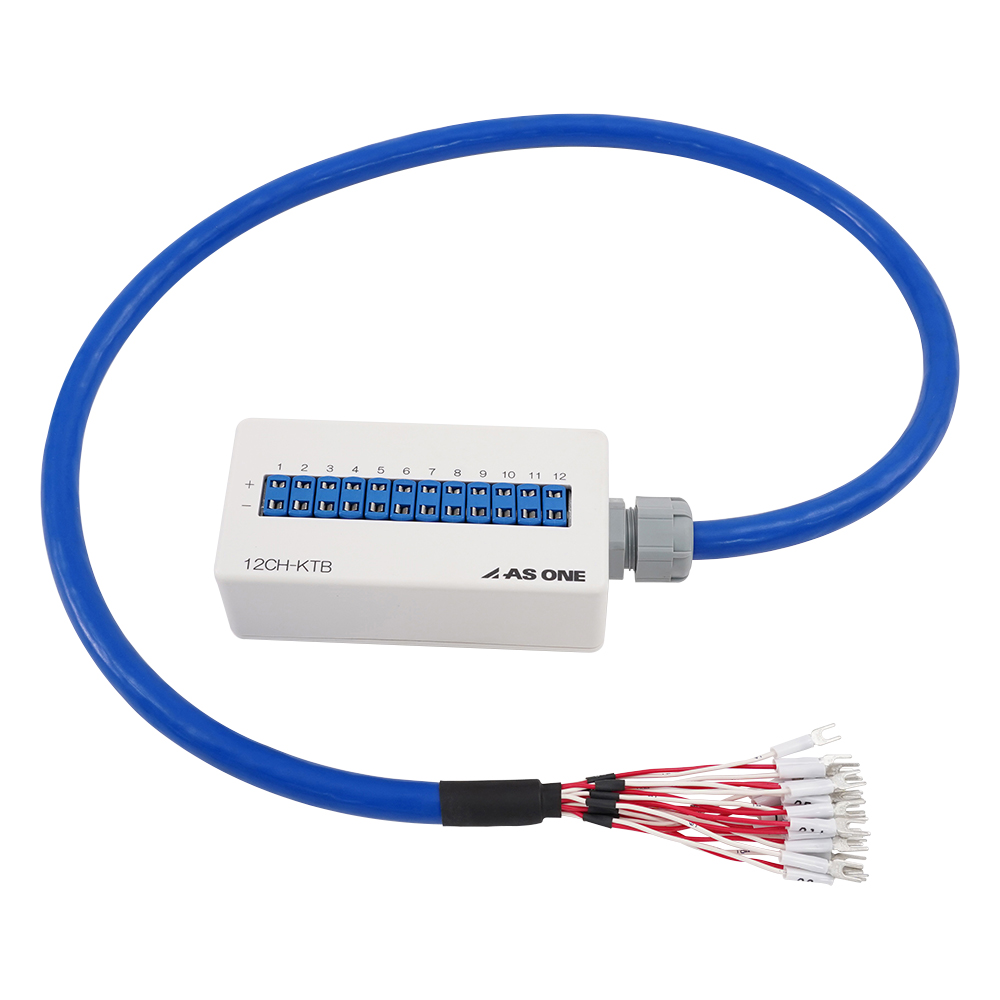 K熱電対 変換・中継BOX（12CH） 約130×65×52mm 12CH-KTB