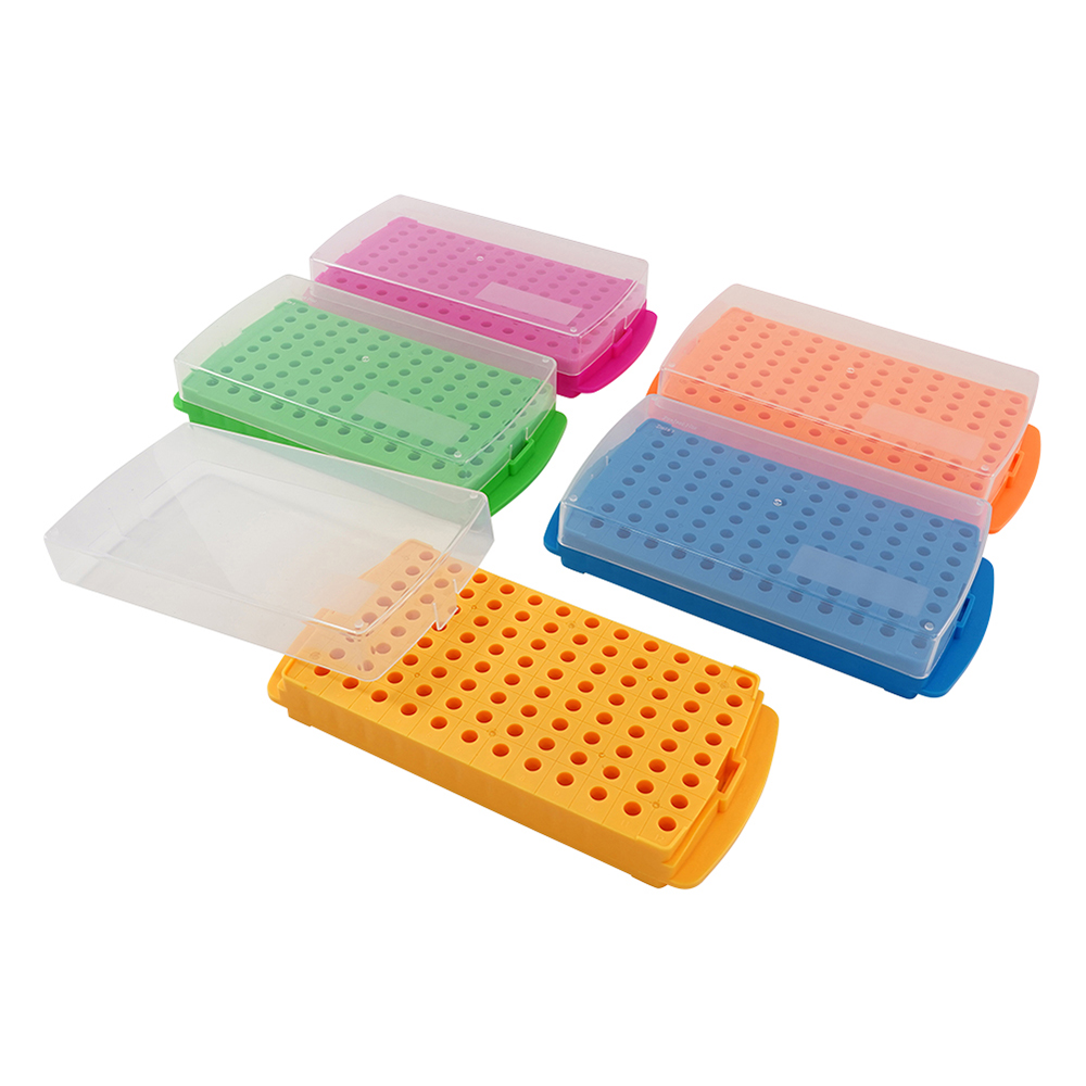 チューブラック（96ウェル） 青、緑、ピンク、黄、オレンジ 5個入 HS2345A