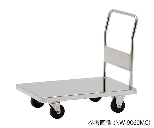 オートクレーブ対応台車 ニューウイング フットブレーキ無 NW-1260MC