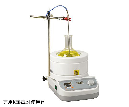 フラスコ用マントルヒータースターラー デジタル温度調節器付き 100mL MS-DMSD-1