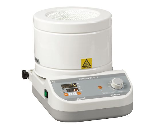 ビーカー用マントルヒータースターラー デジタル温度調節器付き 200mL MS-DMSB-2