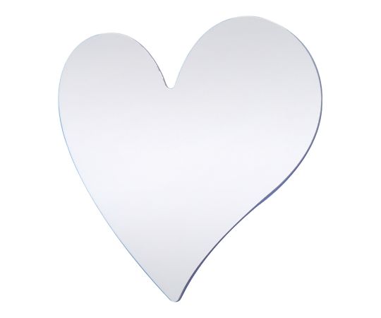 鏡 安心・安全割れないミラー ハート SM-06