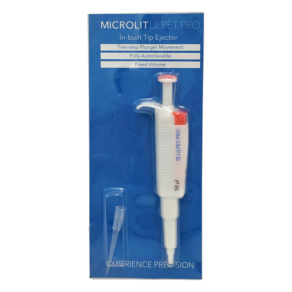 小型定量ピペット（イジェクタ付き） 50uL LILP-50