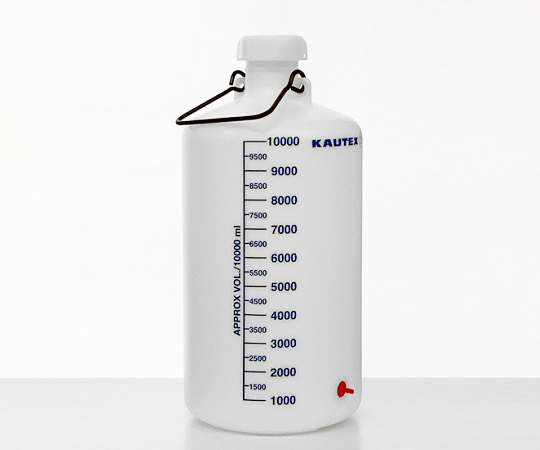 ハンドル付細口瓶（青目盛付） 10L 2000084133