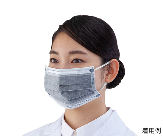 低発塵活性炭マスク（4層タイプ） レギュラー 50枚入