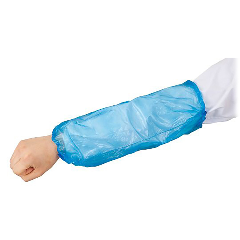 ディスポ腕カバー 青 100枚入 6282797