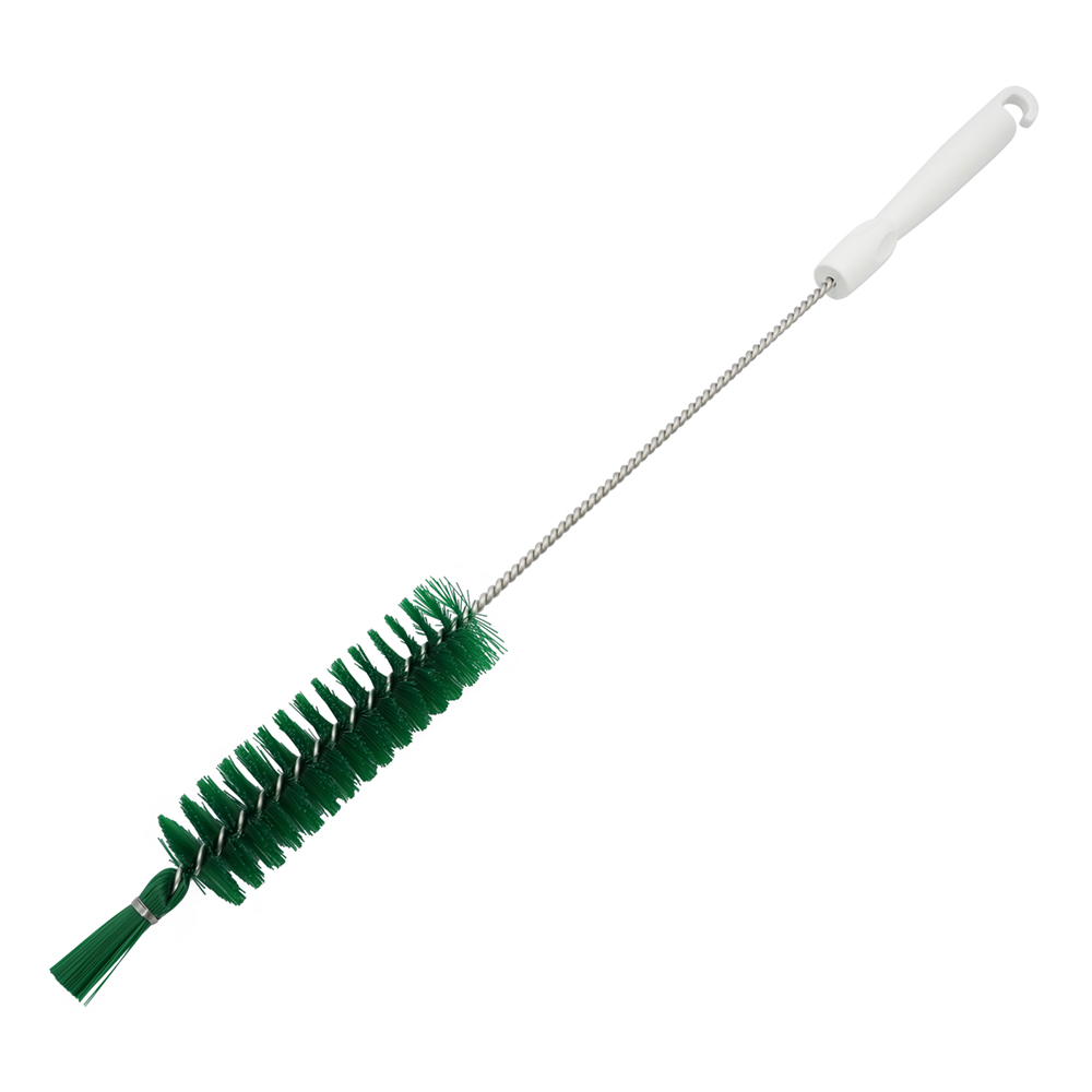 パイプクリーナーホ付（PBT毛） 500×135×φ40mm グリーン ABS-PH-40G