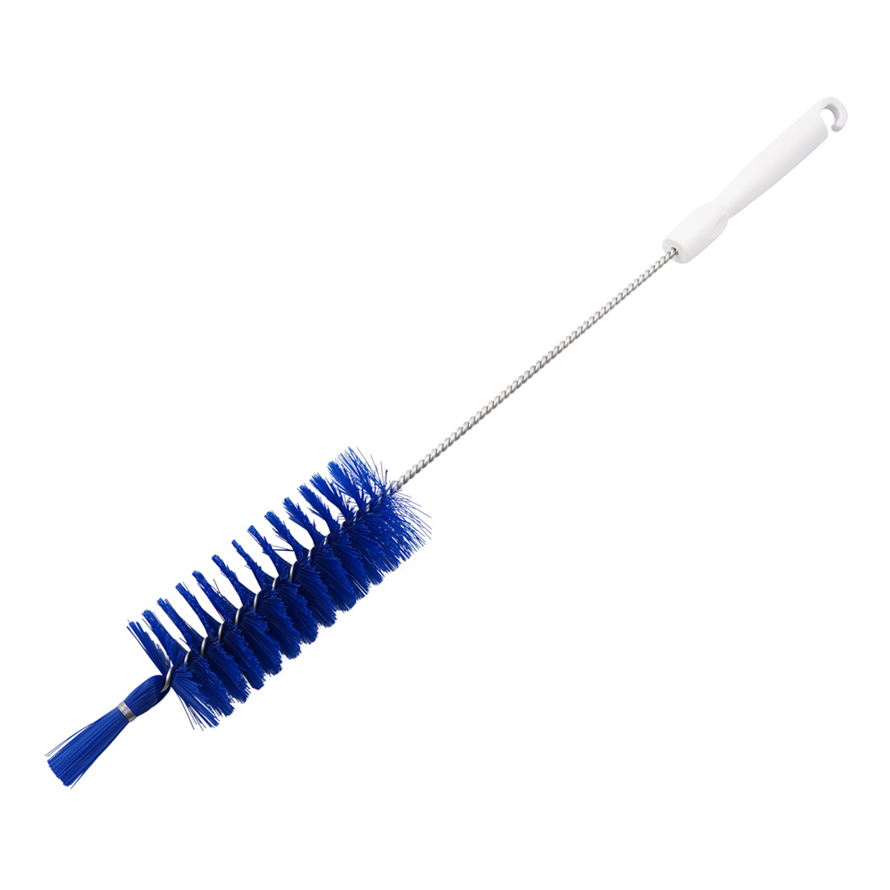 パイプクリーナーホ付（PBT毛） 500×135×φ60mm ブルー ABS-PH-60B