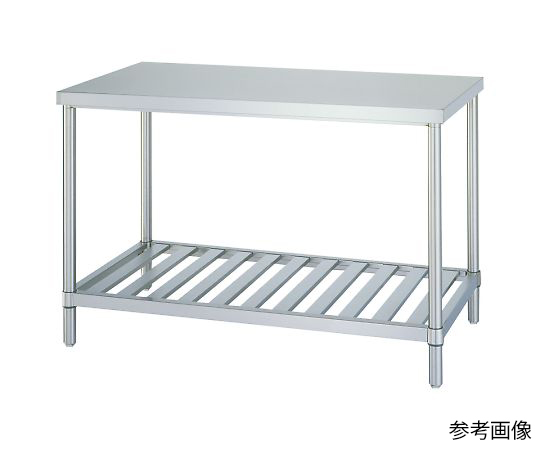 静音ステンレス作業台 幅1200×奥行450×高さ800mm WS-12045SI