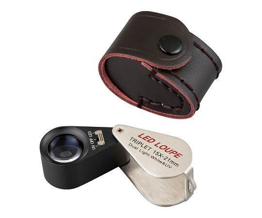 LEDライト付15倍ルーペ LP-15XDL