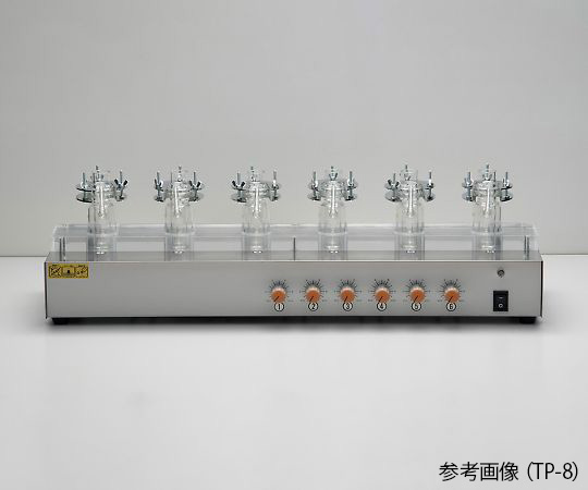 タテ型膜透過実験装置 セル20mLタイプ 6連式本体セット CL1101