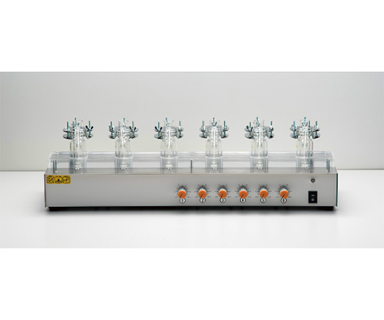 タテ型膜透過実験装置 20mLセル用6連スターラー CL1101-04-10