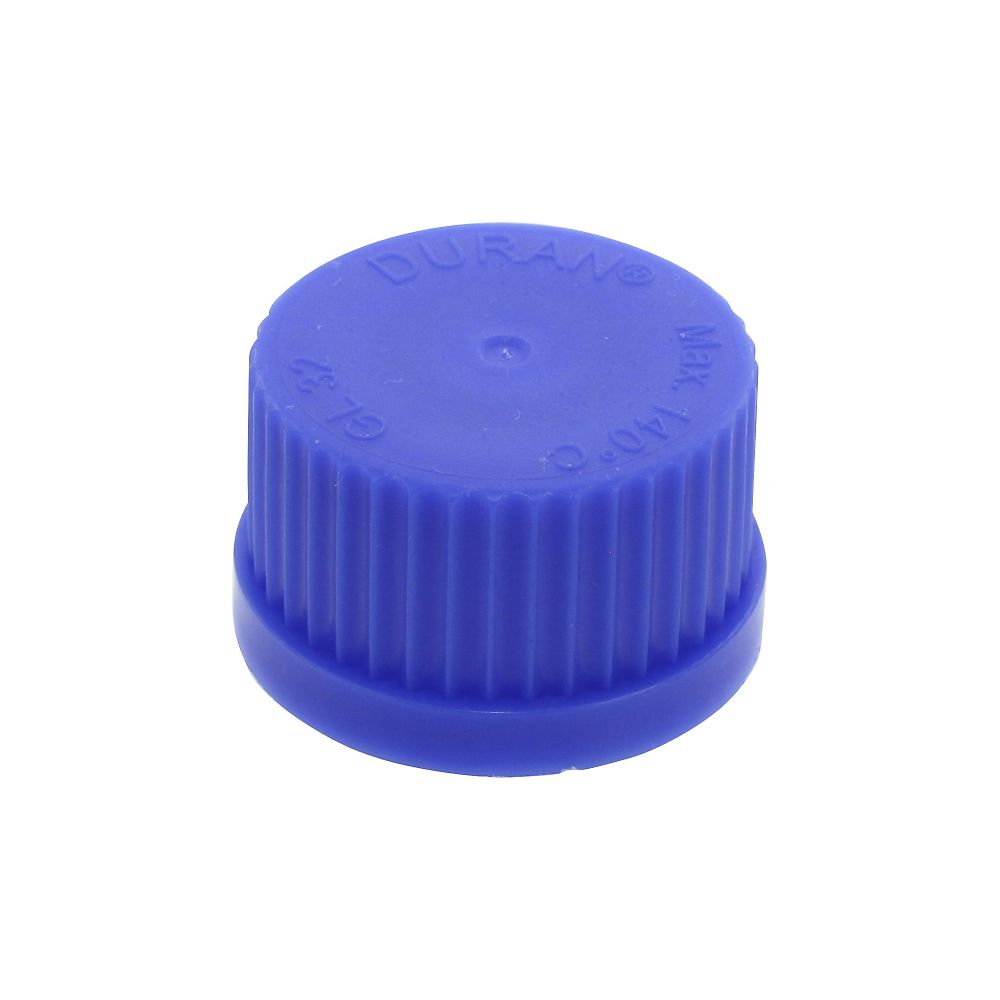 ねじ口瓶交換用キャップ（デュラン） 青 017200-321A