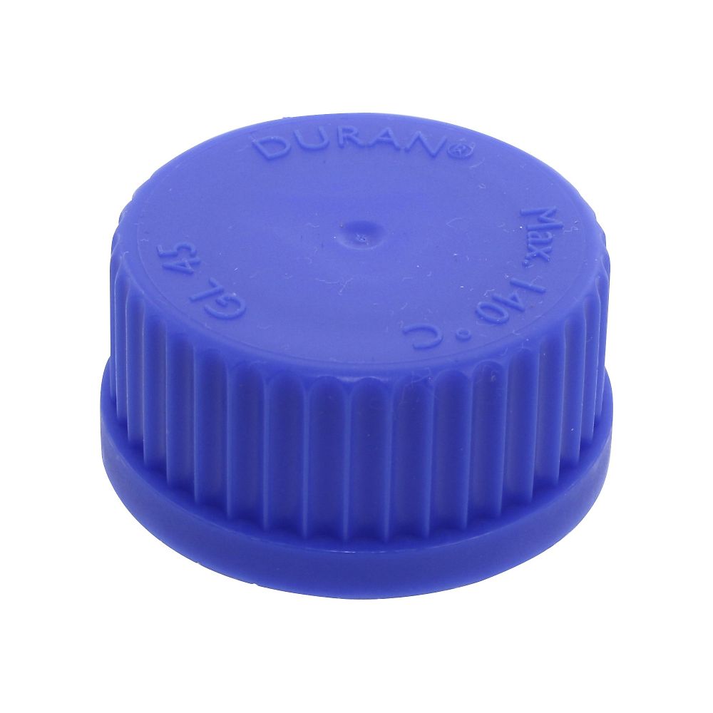 ねじ口瓶交換用キャップ（デュラン） 青 017200-451A