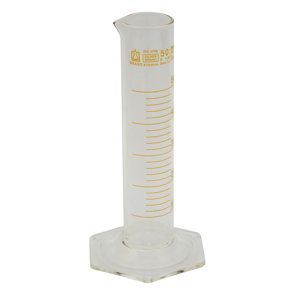 メスシリンダー（太型） 50mL 42028
