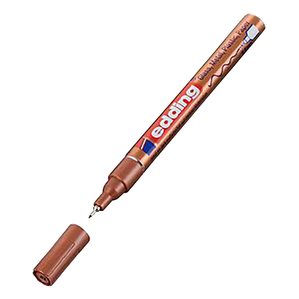 ペイントマーカー（耐熱・耐アセトン） φ0.8mm 銅 4-780-9-055