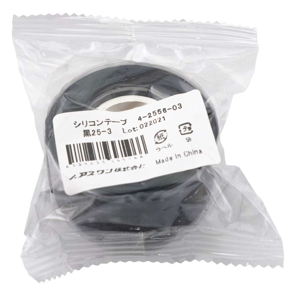 シリコンテープ（自己融着タイプ） 黒 25-3
