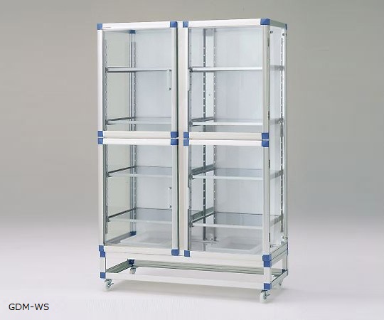 ガス置換デシケーター（マグネットパッキン扉仕様） ステンレス 1152×523×1765mm GDM-WS