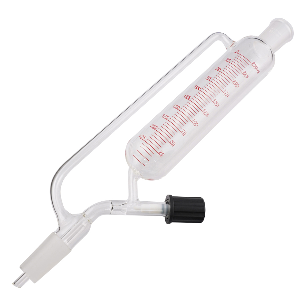 分液ロート（平衡型、ニードルバルブ、目盛付） 250mL SFV250-2440