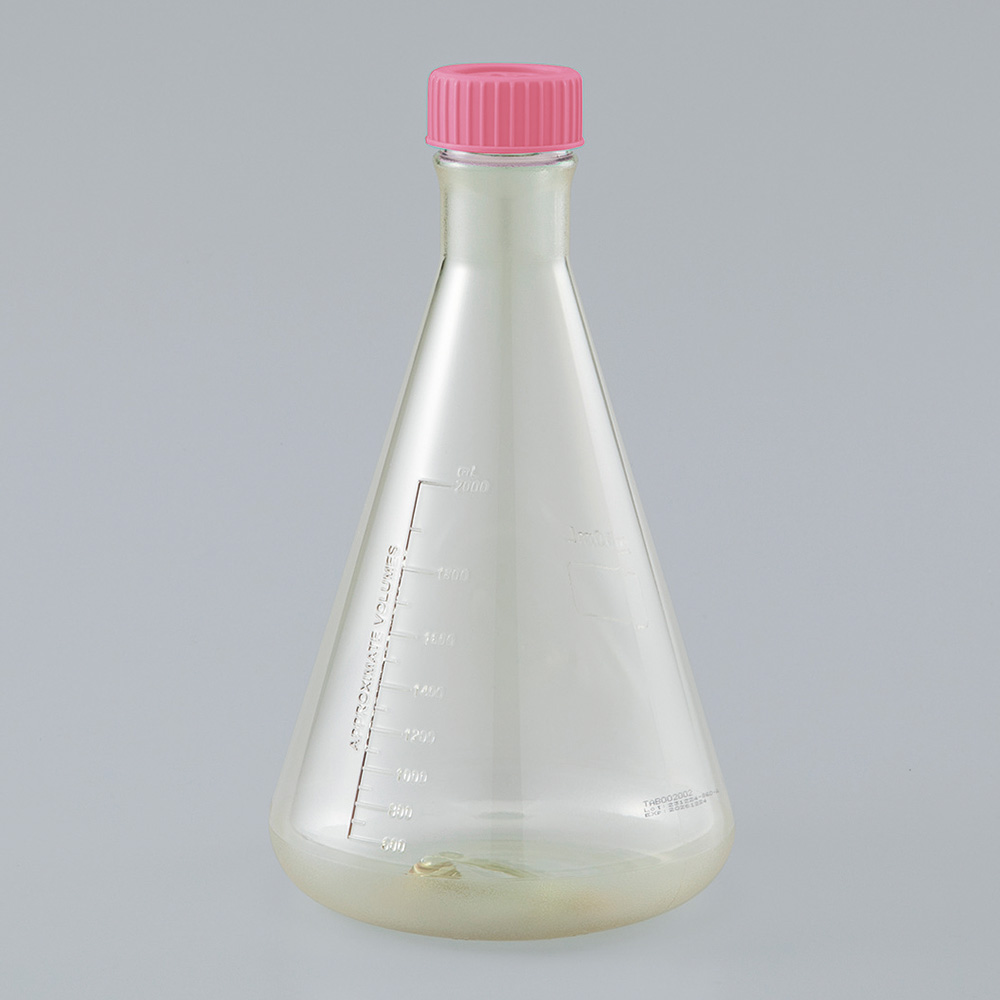 ビオラモディスポ滅菌三角フラスコ　SEF2000V　  1箱(1個/包×6包入)