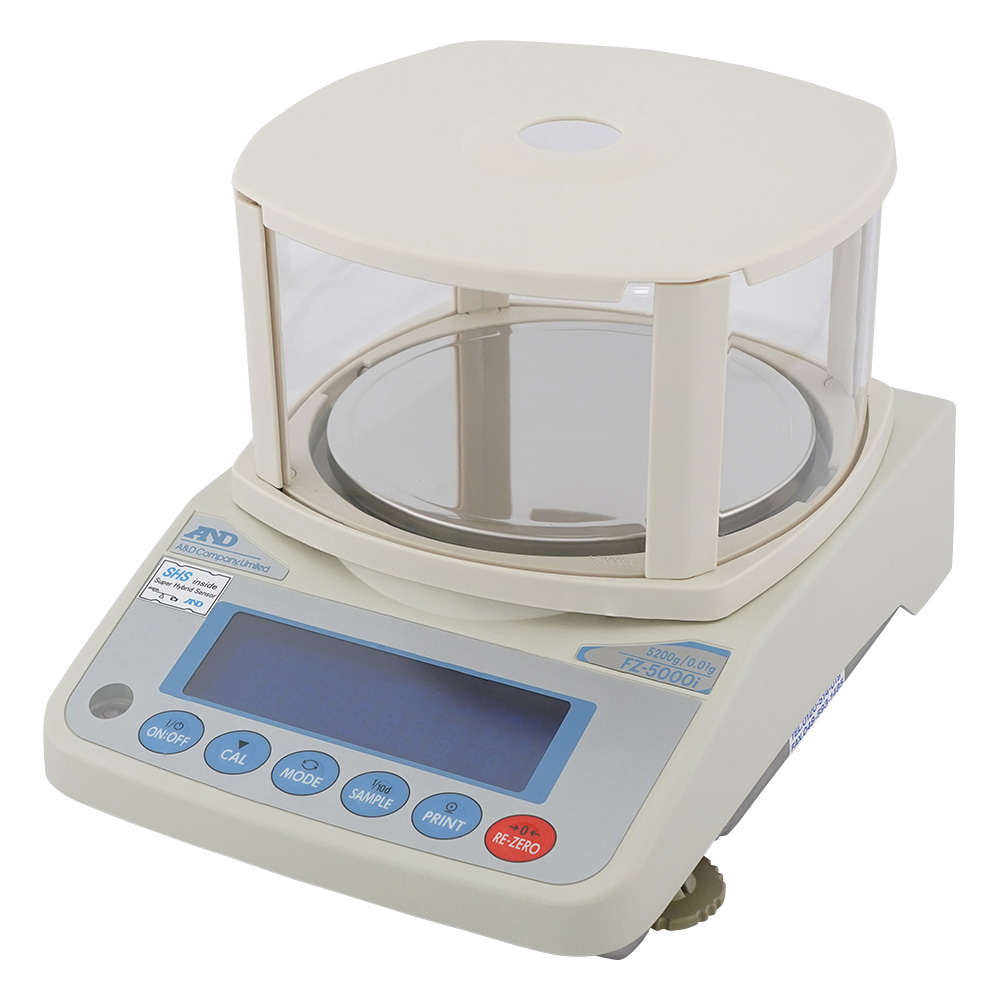 校正用分銅内蔵汎用電子天びん（FZ-Iシリーズ） 5200g FZ-5000i