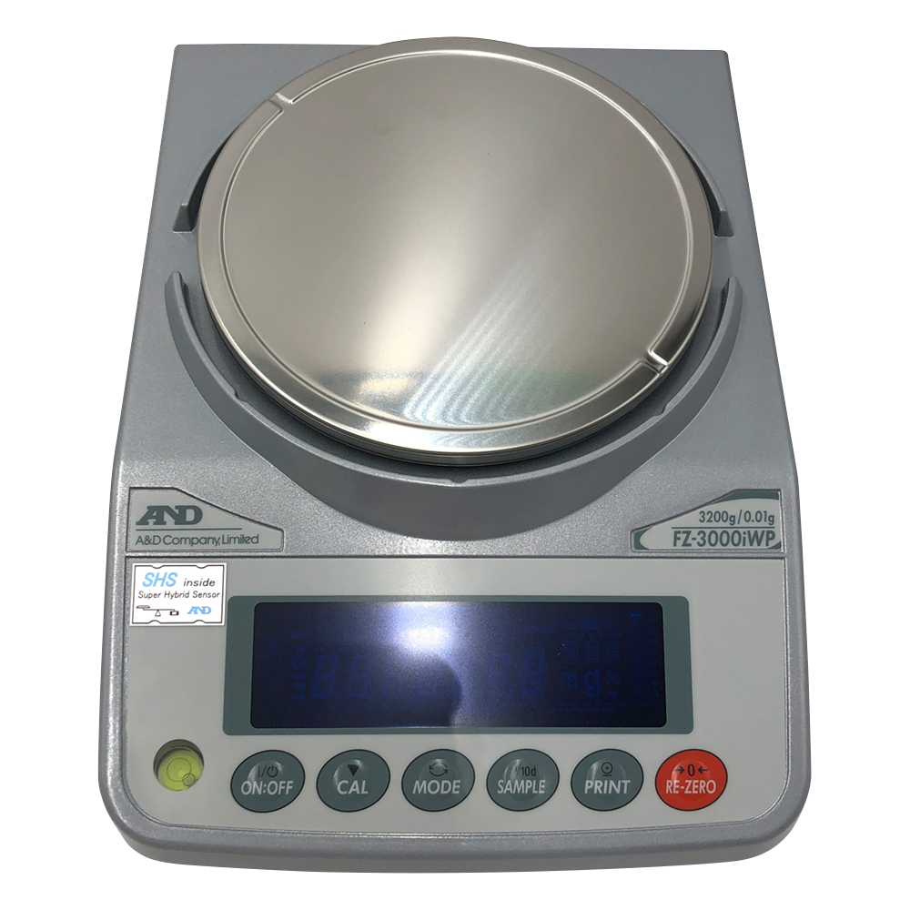 校正用分銅内蔵汎用電子天びん（FZ-Iシリーズ） IP65準拠 3200g FZ-3000iWP