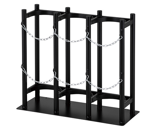 ボンベ固定スタンド 1500L×3本架け BFS1500T