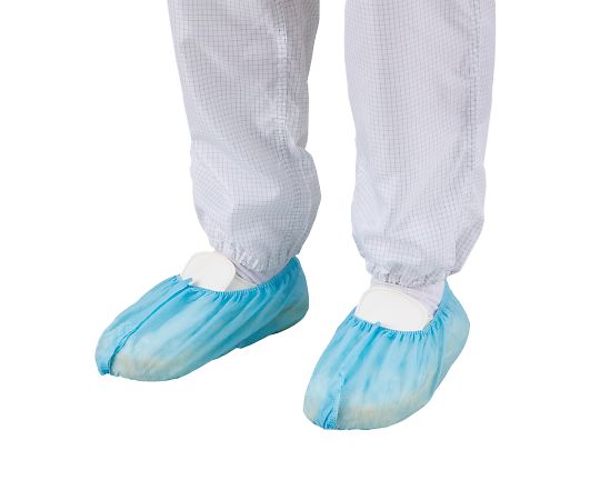 ディスポ滑り止め付靴カバー（不織布製） 100枚×6箱入 SN-607