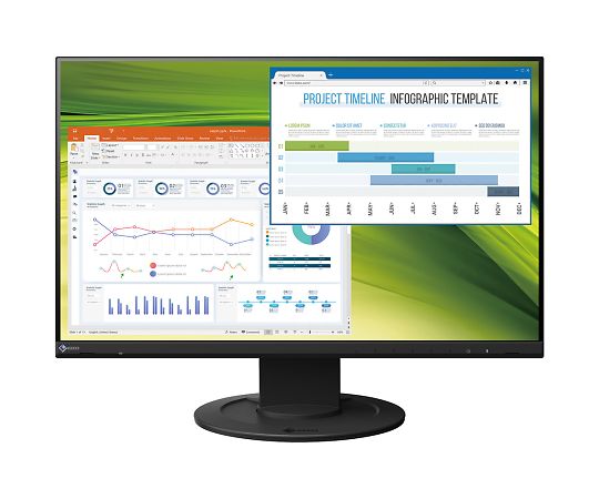 カラー液晶モニター 22.5型 ブラック EV2360-BK