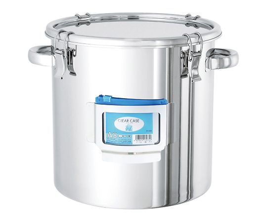 カードホルダー付き容器 キャッチクリップ 両取手 10L CTH-CZ-24