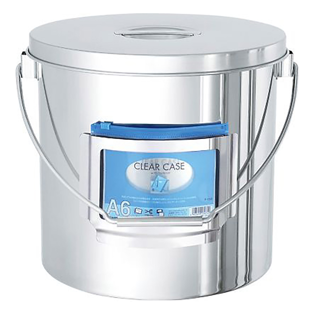 カードホルダー付き容器 かぶせ蓋 吊り下げ 15L STB-CZ-27