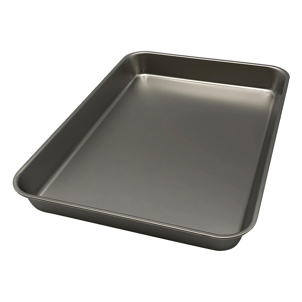 ステンレス角バット浅型　ツヤ消し仕様　6枚取 33806