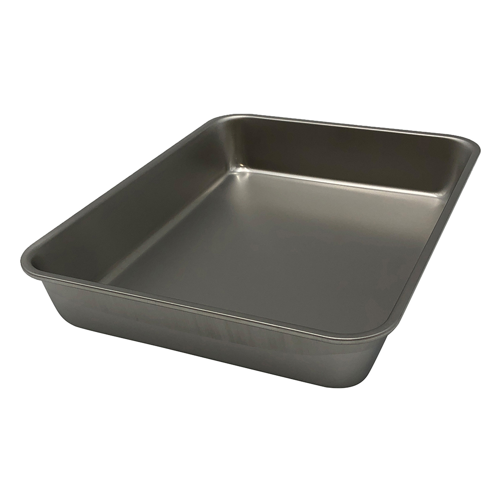 ステンレス角バット　ツヤ消し仕様　18枚取 33718